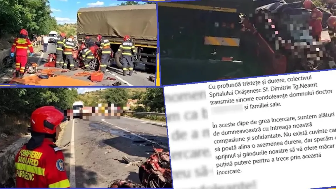 Familie spulberată într-o clipă pe un drum din județul Mureș. Un medic celebru și-a pierdut fiica, ginerele și nepoata de 3 anișori. Șocant este faptul că tânăra de 27 de ani ar fi fost însărcinată în luna a opta