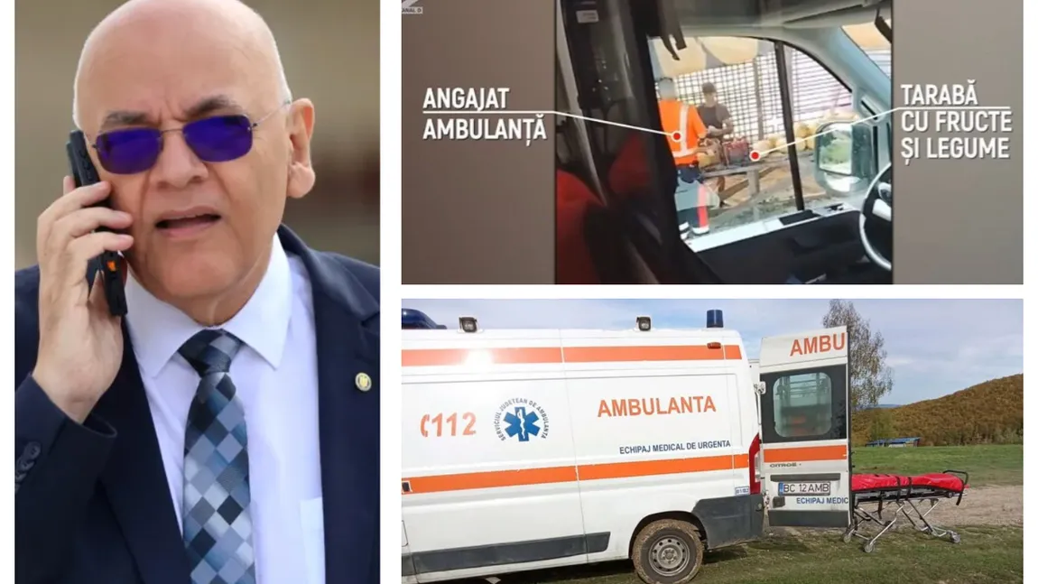 „Îi era poftă de pepene”. Echipajul unei ambulanţe din Bacău care transporta o fetiţă grav bolnavă s-a oprit la cumpărături. Anchetă DSU după ce mama şocată a filmat totul VIDEO