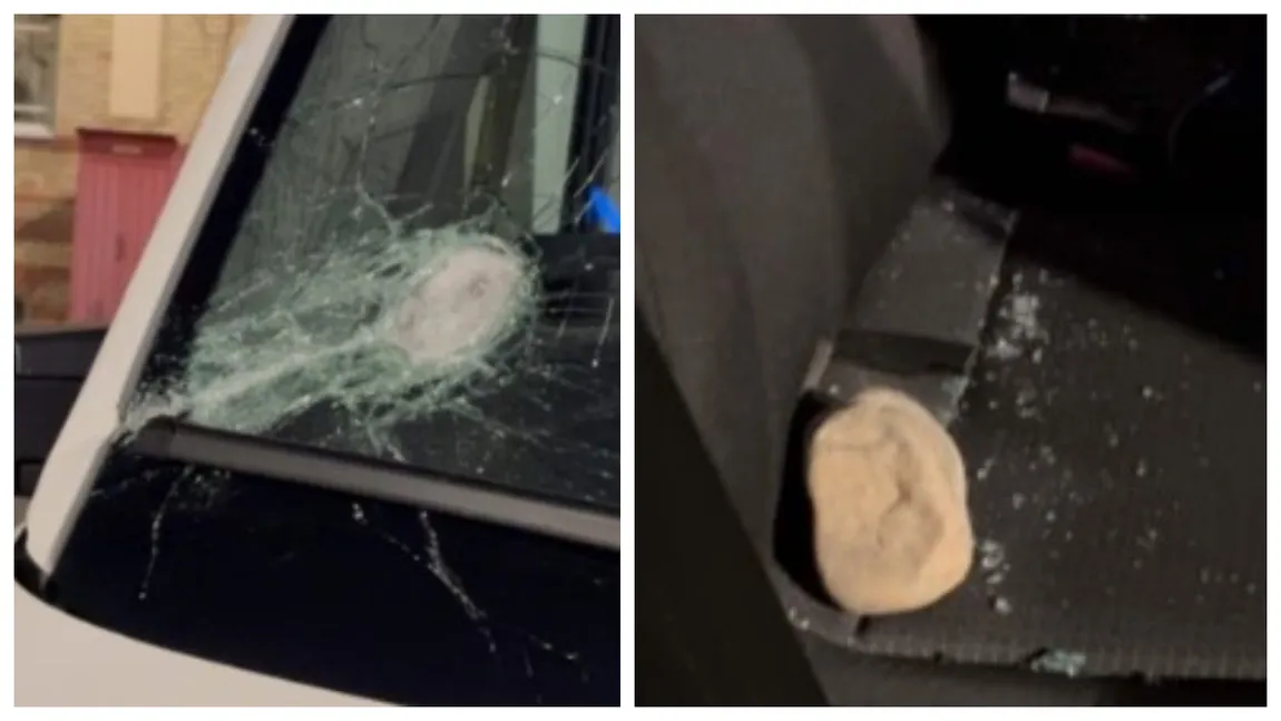 Șapte arestați după atacul din Cluj asupra ambulanței ”care fură copii”. Printre aceștia, o femeie care ar fi aruncat piatra ce a spart parbrizul mașinii