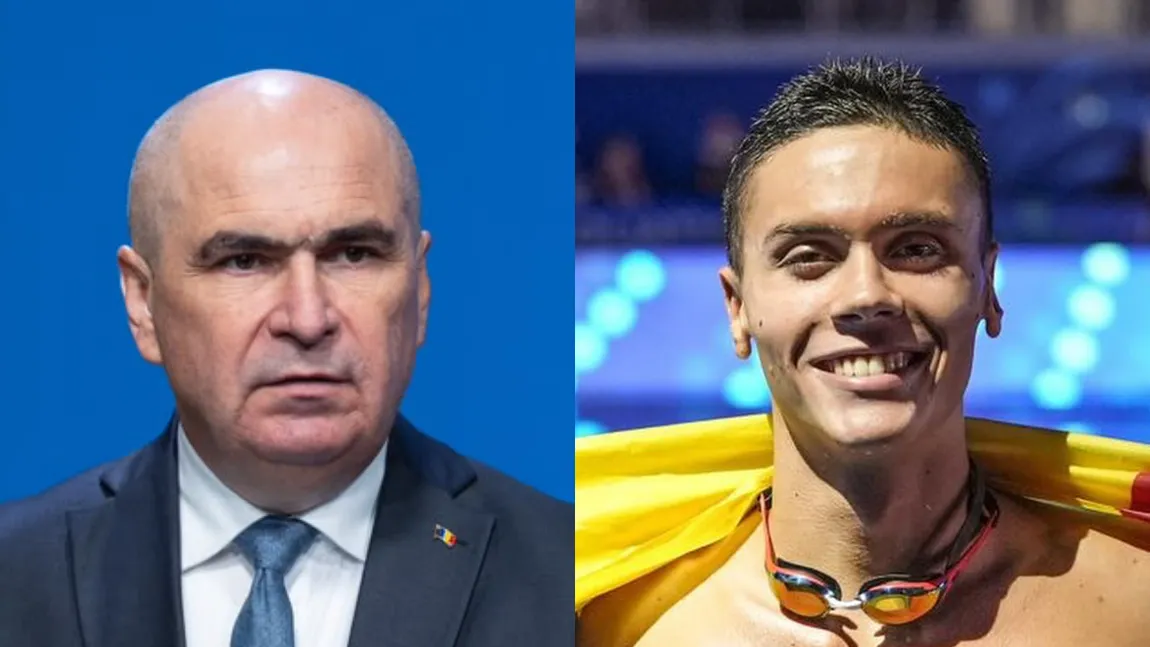 Ilie Bolojan, mesaj pentru David Popovici după medaliile de aur de la Paris: „Performanța adevărată se construiește cu răbdare, trudă și foarte multă muncă”