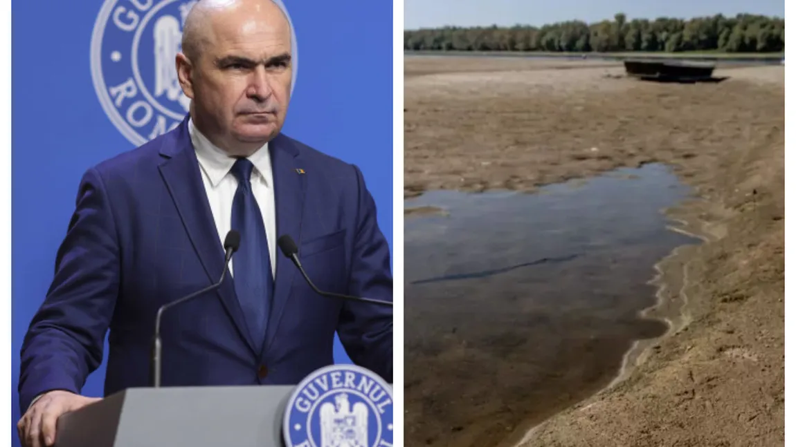 Cine ne fură apa? Bolojan respinge teoriile suveraniste că alte ţări rețin apa Dunării: „N-au nicio legătură cu realitatea”