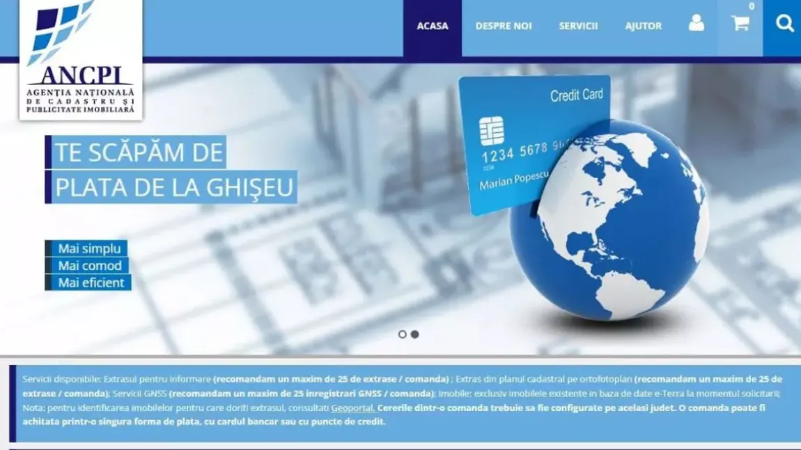 Aplicația de cadastru e-Terra, repornită etapizat. Ce schimbări sunt pentru proprietari, notari și topometriști