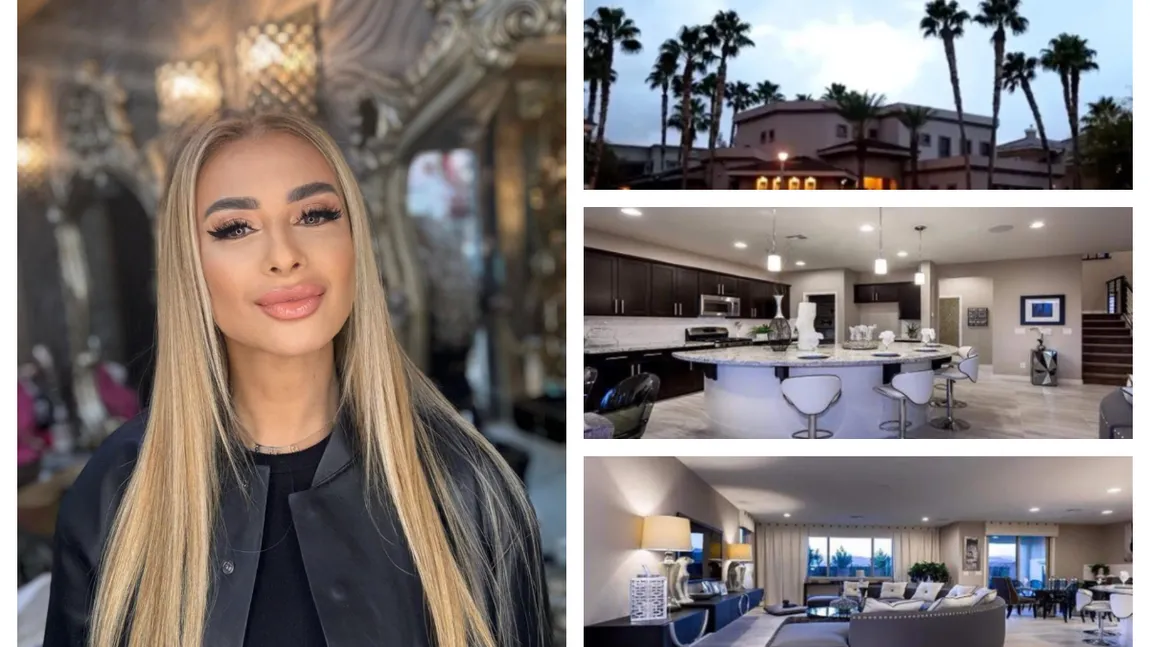 Anamaria Prodan trăieşte pe lux şi opulenţă. Cum arată vila de milioane din Las Vegas, unde dai nas în nas cui Mike Tyson sau Marc Antony