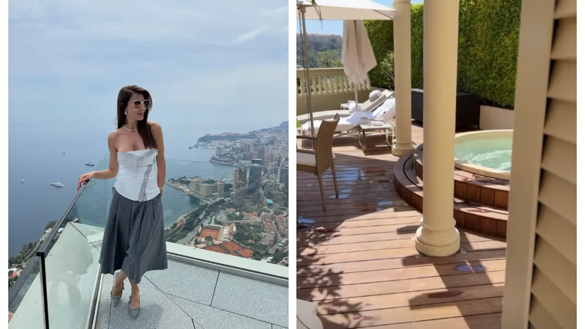 Cum arată vila din Monaco în care s-a cazat Ilinca Vandici. Are piscină și o priveliște spectaculoasă