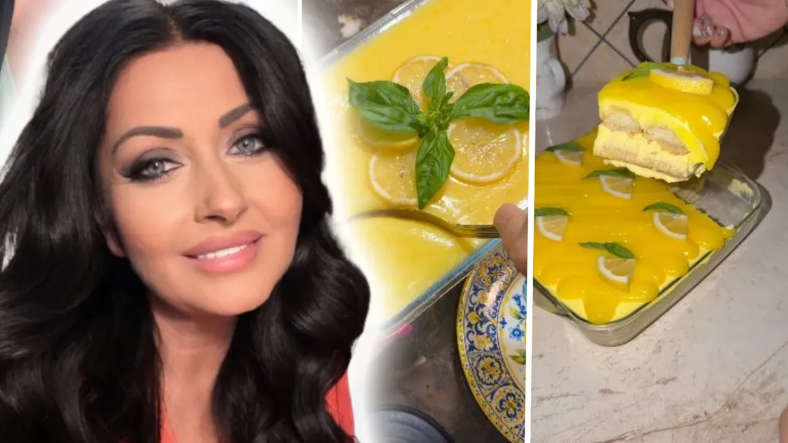 Gabriela Cristea dezvăluie rețeta desertului perfect pentru vară: tiramisu cu lămâie și busuioc, un adevărat deliciu