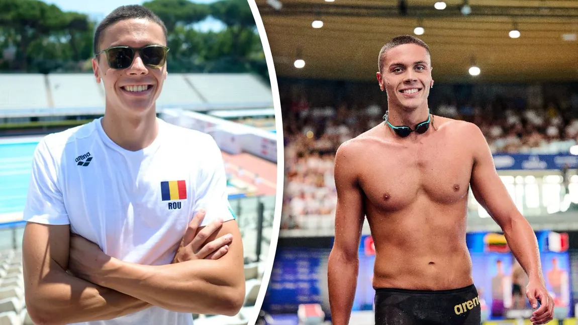 David Popovici, mesaj superb după al treilea aur european consecutiv la 200 m liber: „Ici c'est Roumanie!”