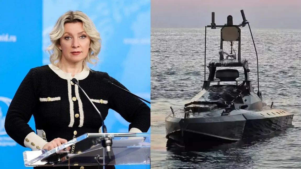 Federația Rusă susține că drona maritimă distrusă de România lângă Neptun Deep era ucraineană: „Nu este prima dată când românii se confruntă pe teritoriul lor cu obiecte periculoase fără proprietar provenite din Ucraina”