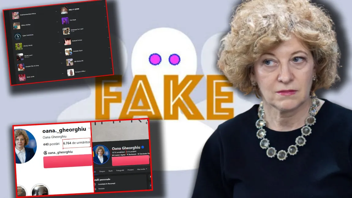 Cum funcționează armata de boți a Oanei Gheorghiu. Vicepremierul interimar al României are zeci de mii de urmăritori fake pe rețelele sociale