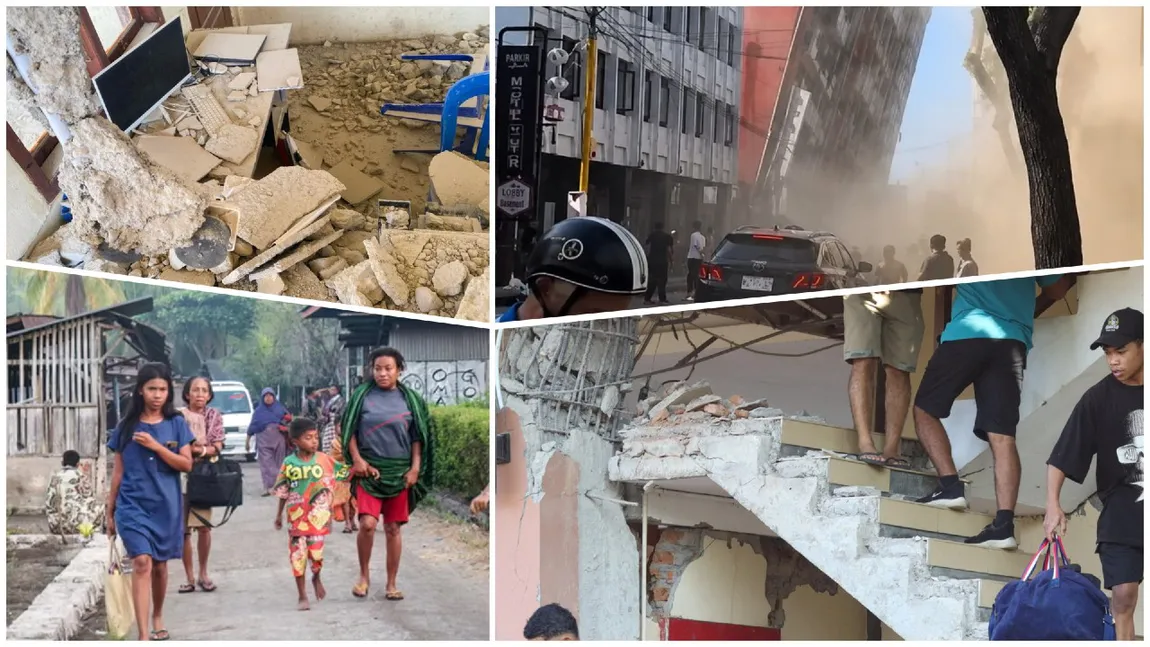 Cutremur devastator în Indonezia. Bilanțul a ajuns la 38 de morți după seismul de 7,7 grade. Mii de oameni au fost evacuați