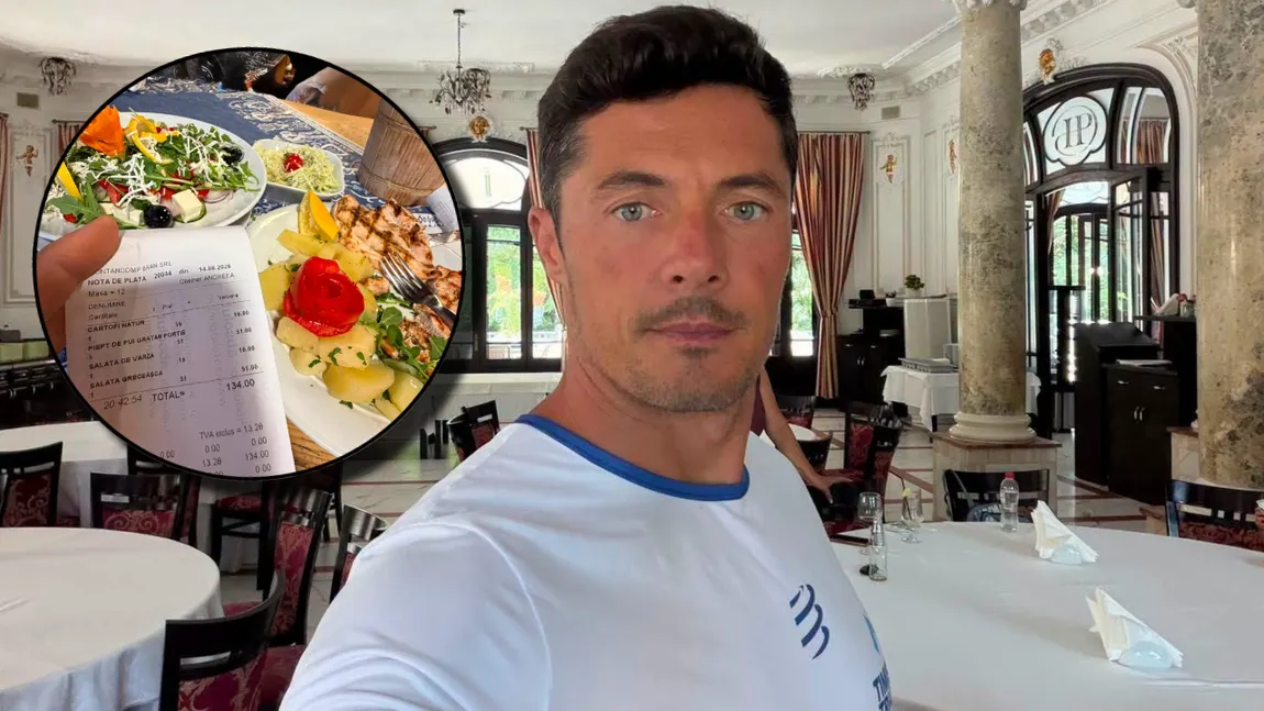 Lucian Popa de la Survivor a dezvăluit în mediul online nota de plată de la un restaurant din zona Castelului Bran: 