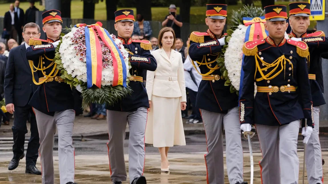 Maia Sandu, mesaj de Ziua Independenței: „Republica Moldova este o țară pașnică și își dorește relații bune cu toate statele, inclusiv cu Federația Rusă”