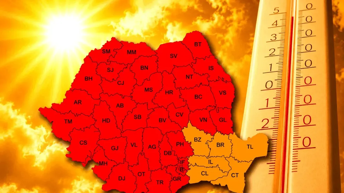 Cum va fi vremea luni, 3 august 2026. România se topește la 40 de grade. Caniculă sufocantă și nopți tropicale în aproape toată țara