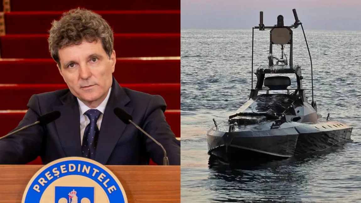 Nicușor Dan reacționează după distrugerea dronei marine aflate în apropierea platformei Neptun Deep de un F-16 românesc: „Condamn cu toată fermitatea intensificarea acestor tipuri de incidente iresponsabile din partea Federației Ruse”