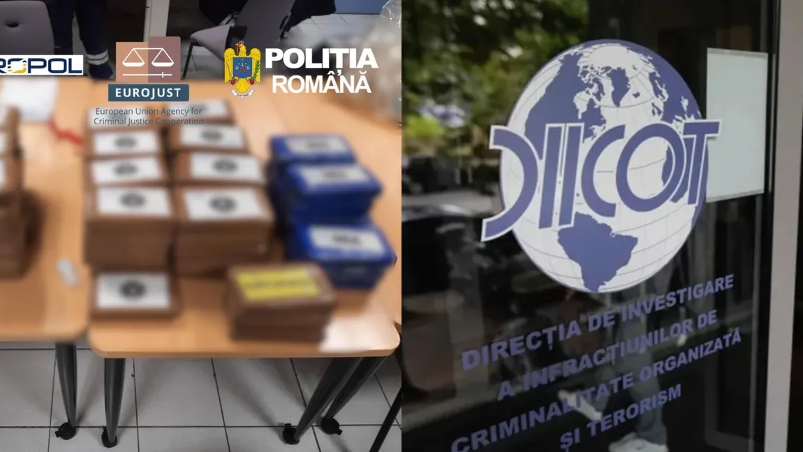 Șapte persoane, reținute de DIICOT într-un dosar de trafic de droguri pentru narco-traficanți albanezi. Au fost confiscate peste 1,7 tone de droguri în timpul anchetei VIDEO