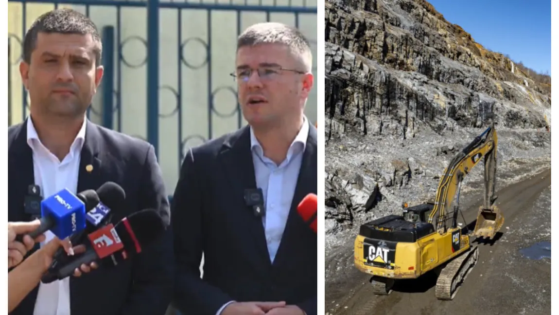 Se redeschide mina de grafit de la Baia de Fier. Radu Miruță și Irineu Darău anunță când vor avea loc primele exploatări