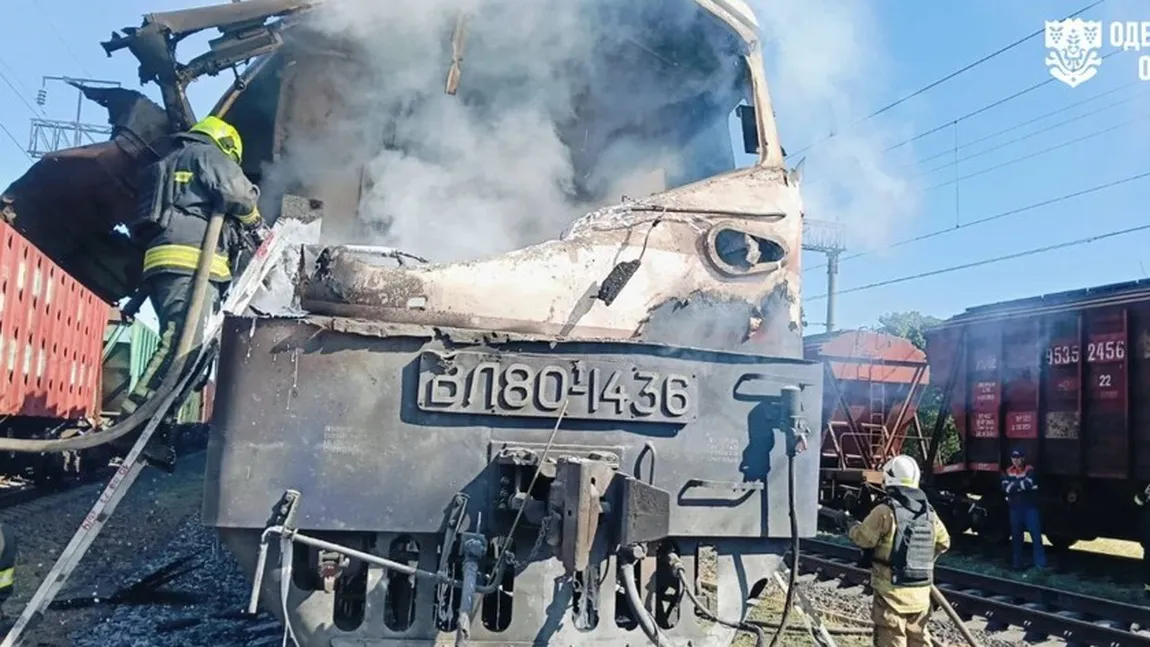 Tren cu peste 300 de călători, atacat de o dronă rusească în Ucraina. ”Un act terorist îngrozitor”