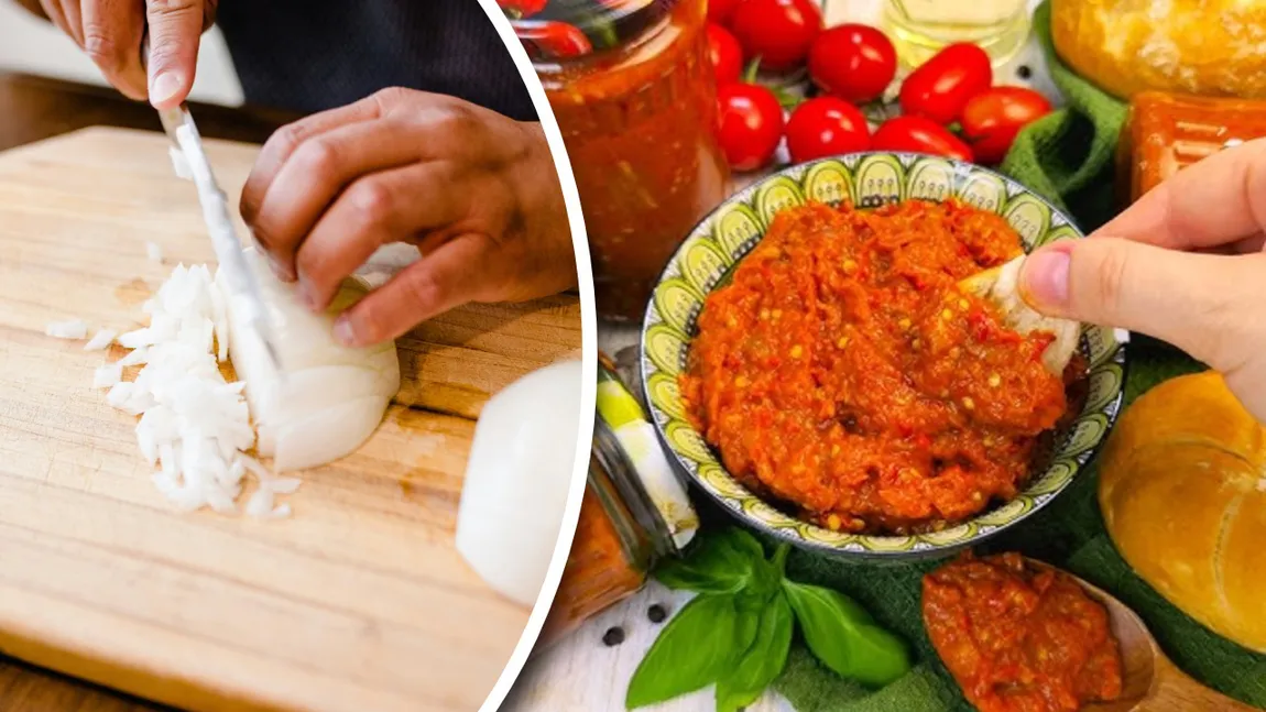 Câtă ceapă ar trebui să pui, de fapt, în zacuscă. Ingredientul care nu are ce căuta în acest preparat