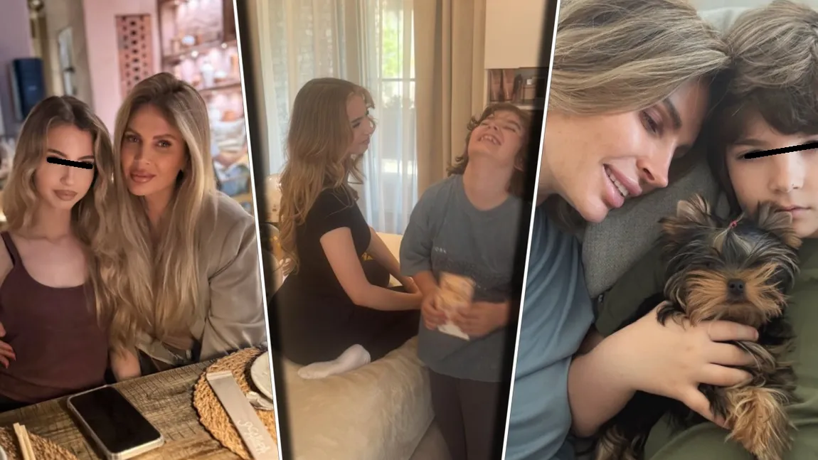 Cât a cheltuit Andreea Bănică pe manualele celor doi copii care învață în școli private: 