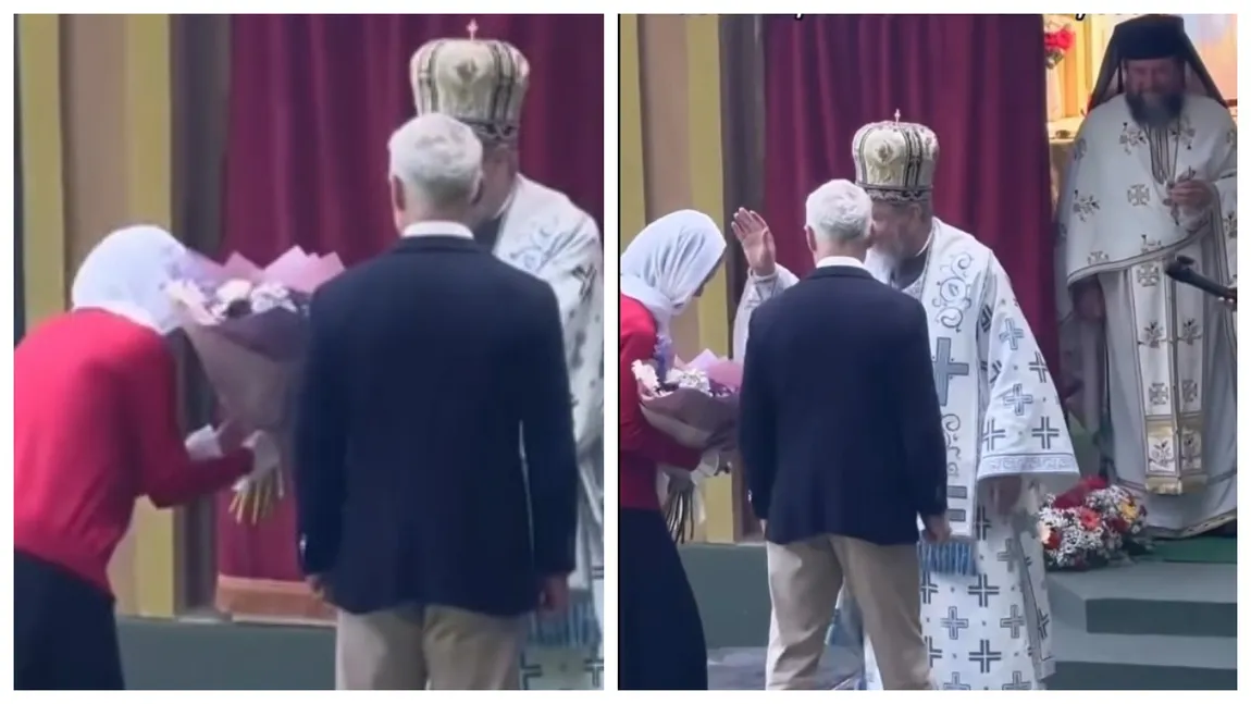 VIDEO Acuzații dure la adresa Bisericii după ce Călin și Cristela Georgescu au fost binecuvântați de Mitropolitul Ardealului. ”Când vrei să te rogi, nu porți cu tine instrumente de filmare și nici nu faci un mic circ mediatic în curtea unui spațiu sacru”