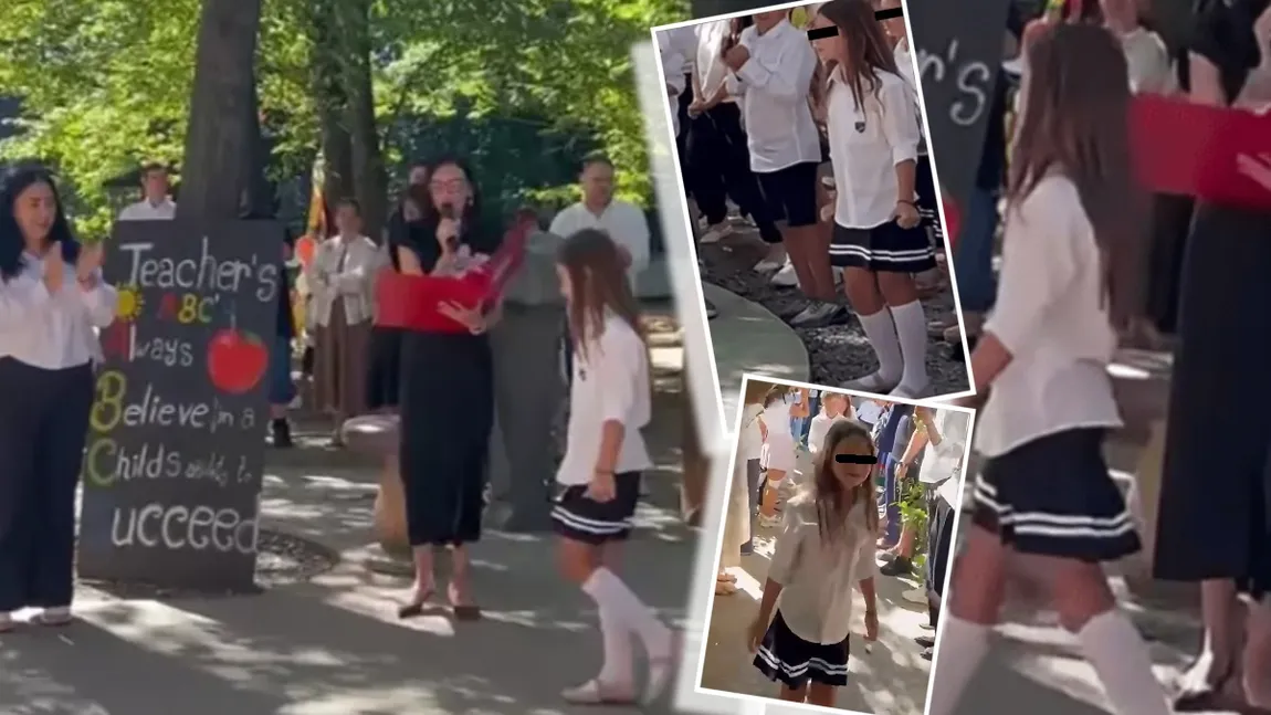 Elena Udrea, alături de fiica sa în prima zi de școală. Fosta ministră, copleșită de emoții: 