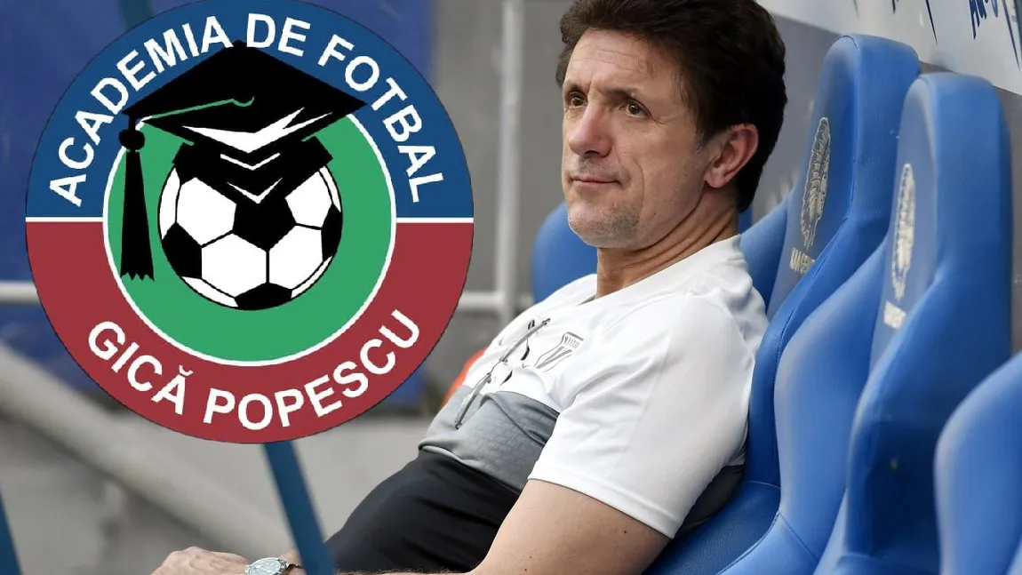 Școala de Fotbal „Gică Popescu”, declarată neconformă de Guvern. Fostul internațional contrazice raportul Executivului: 