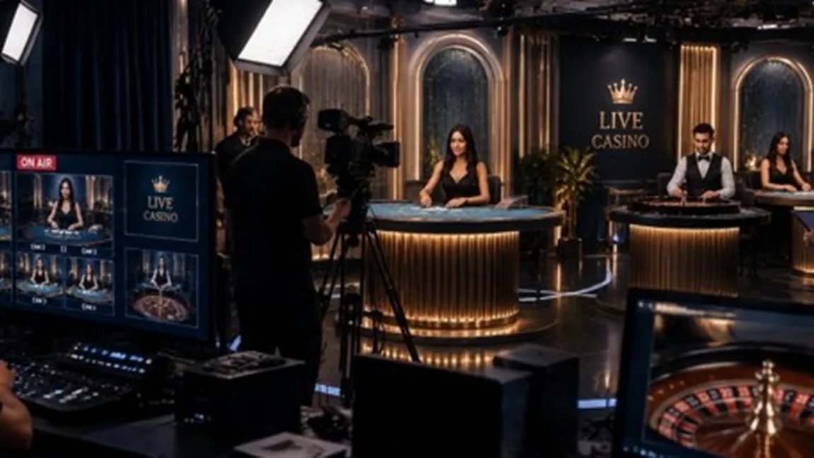 De ce jocurile de la casino live se transmit din studiouri