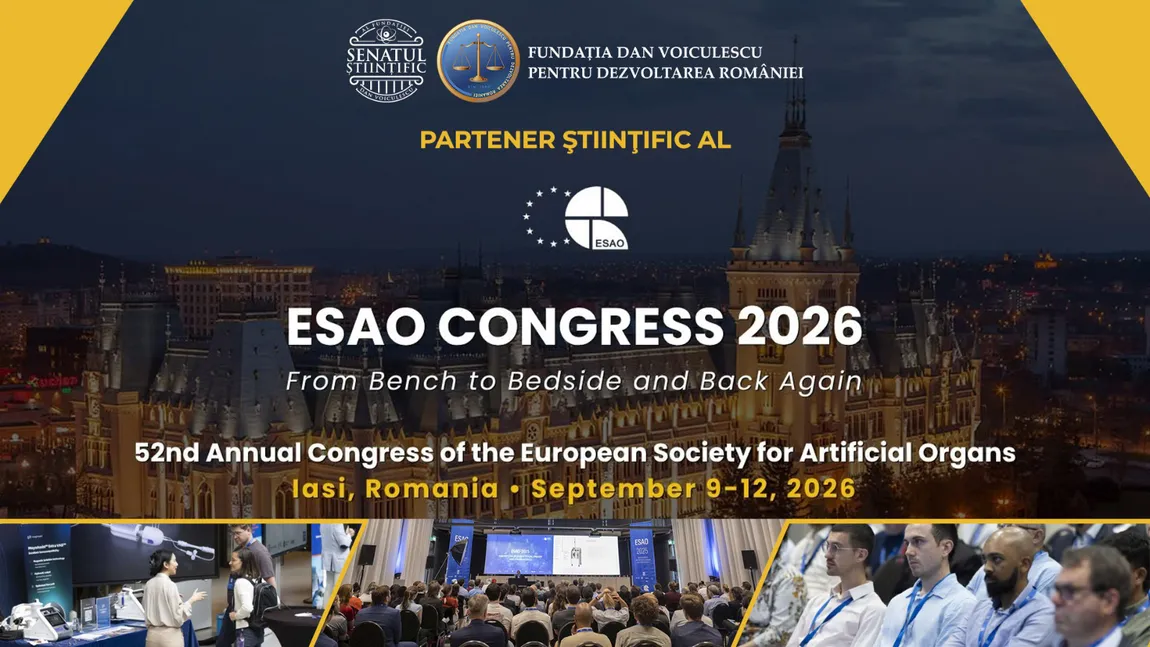 România devine capitala europeană a organelor artificiale: cercetători internaționali se reunesc la unul dintre cele mai importante congrese de profil