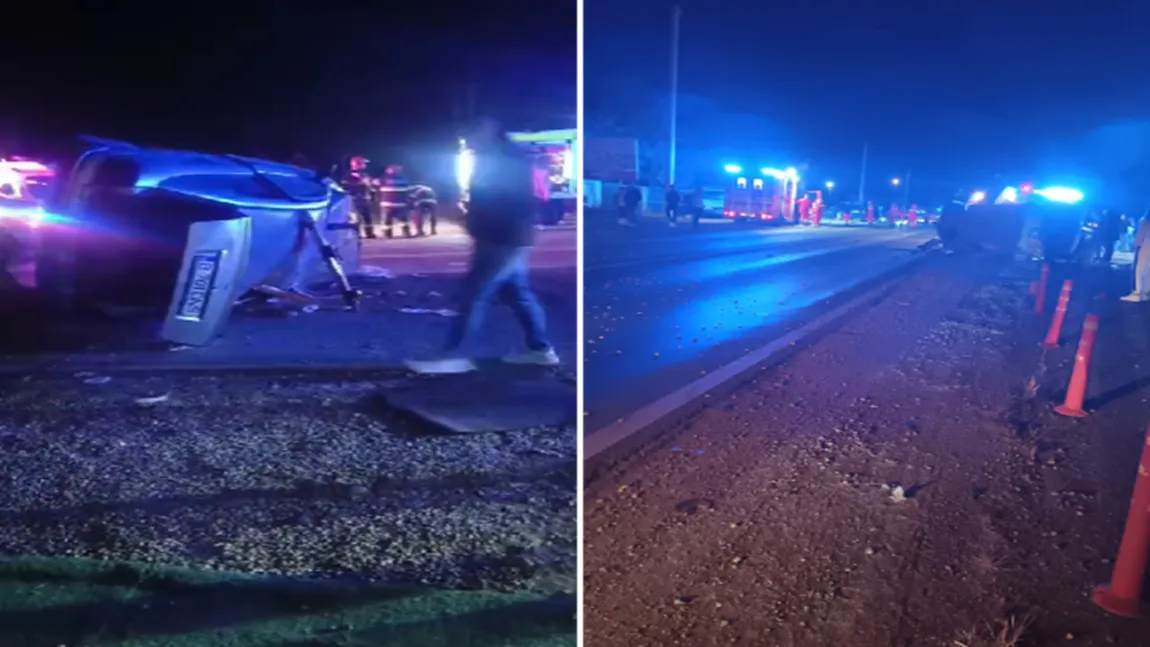 Accident mortal pe DN 1A, în Prahova, provocat de un șofer beat. O femeie a murit, alte patru persoane au ajuns la spital