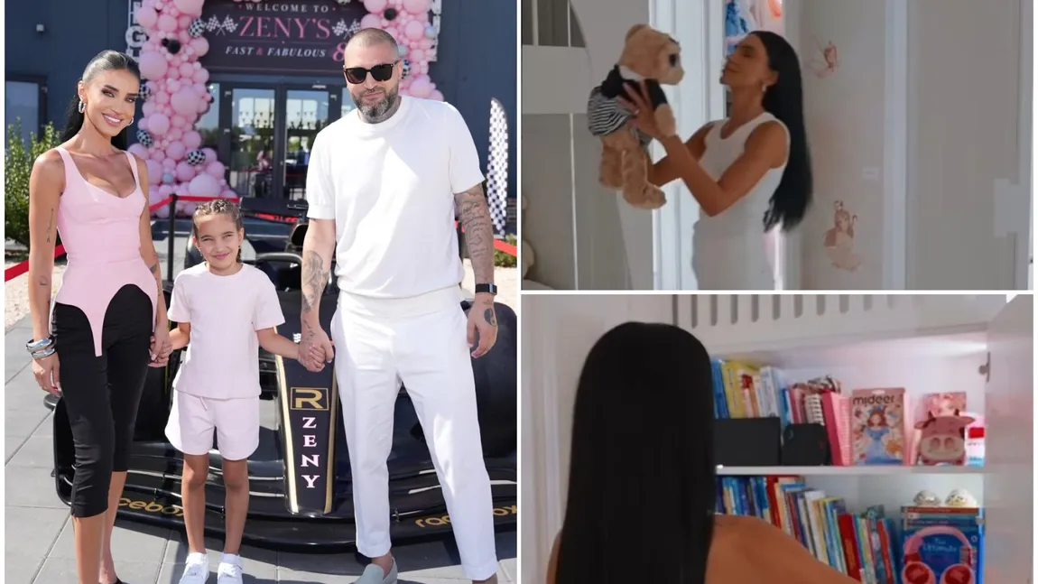 FOTO Surpriză de proporții pentru Zeny! Adelina Pestrițu și Virgil Șteblea i-au reamenajat complet camera în secret: 