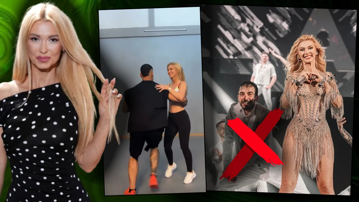 Andreea Bălan l-a înlocuit pe Petrișor Ruge! Cine este noul dansator din echipa vedetei: 