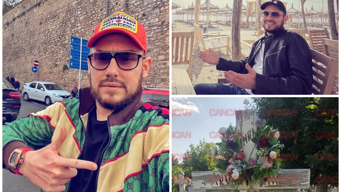 FOTO Cum arată mormântul lui Andrei Versace la doi ani de la moartea sa. Locul de veci este complet abandonat