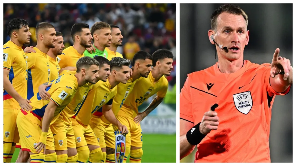 Cine va arbitra meciul Suedia - România din Liga Naţiunilor. Este o adevărată 