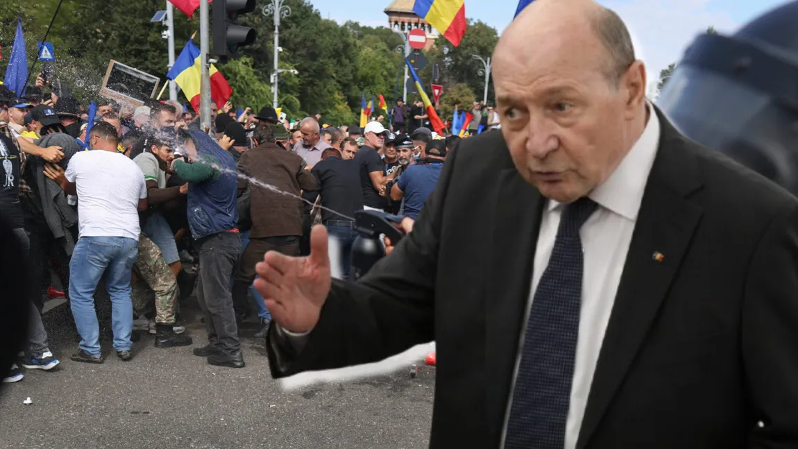 EXCLUSIV Traian Băsescu, despre protestul fermierilor: ”Sunt și provocatori printre ei, se vede că sunt de meserie luptători cu jandarmii”