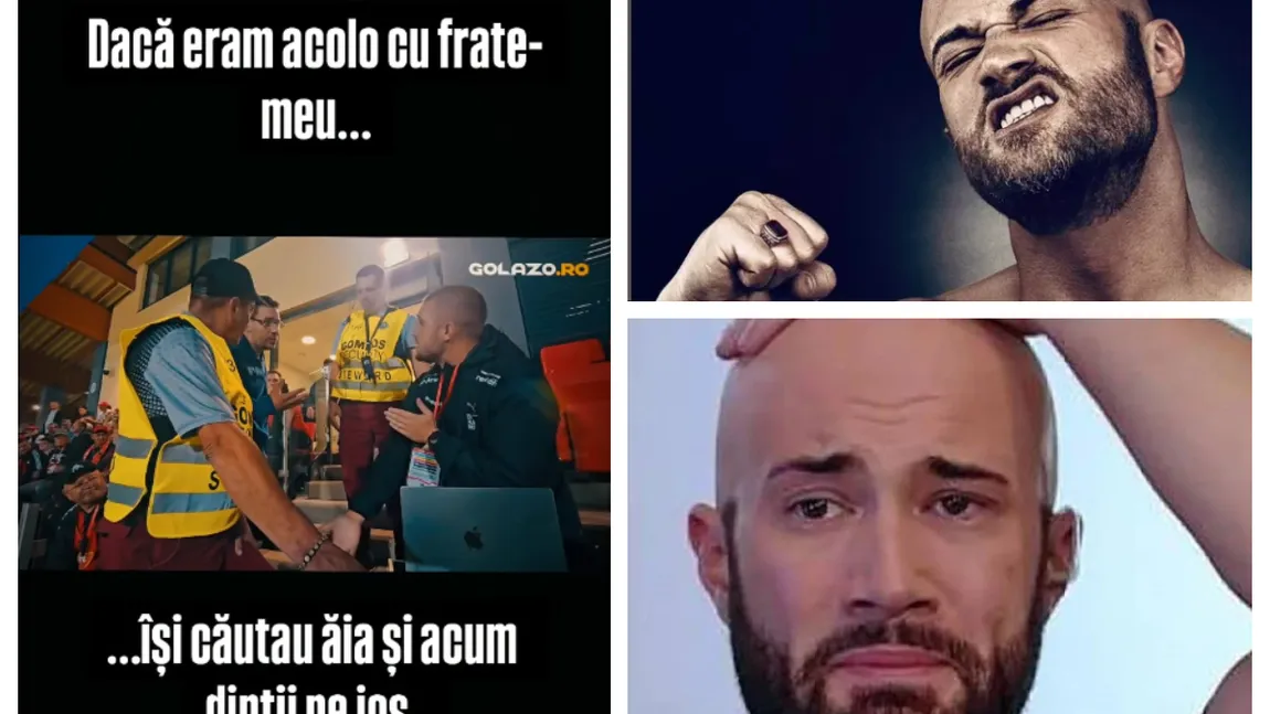 Mihai Bendeac, reacție violentă după ce fratele său a fost în mijlocul unui scandal la stadion: „Își căutau și acum dinții pe jos!”