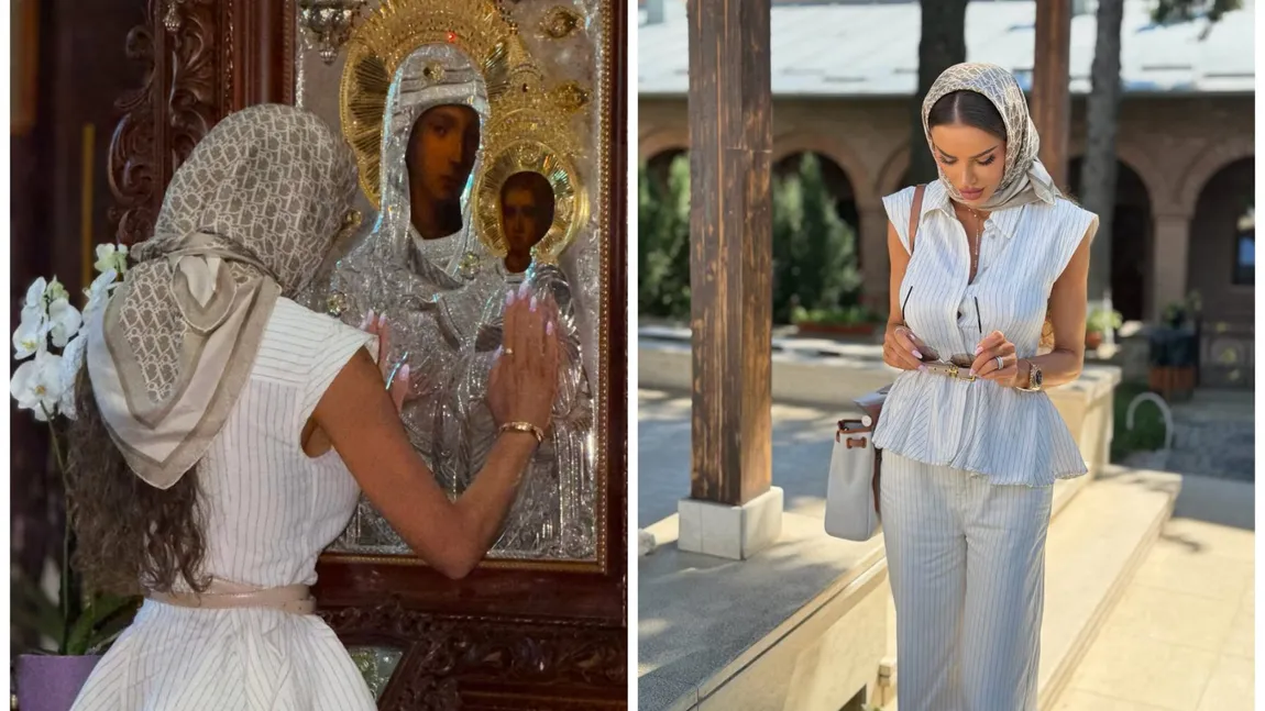 Bianca Drăgușanu a atras toate privirile la biserică! Mesajul transmis de vedetă pe rețelele sociale