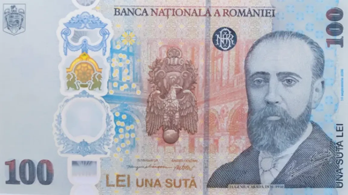 Nouă bancnotă de 100 de lei, lansată de BNR. Când va fi disponibilă și cât va costa