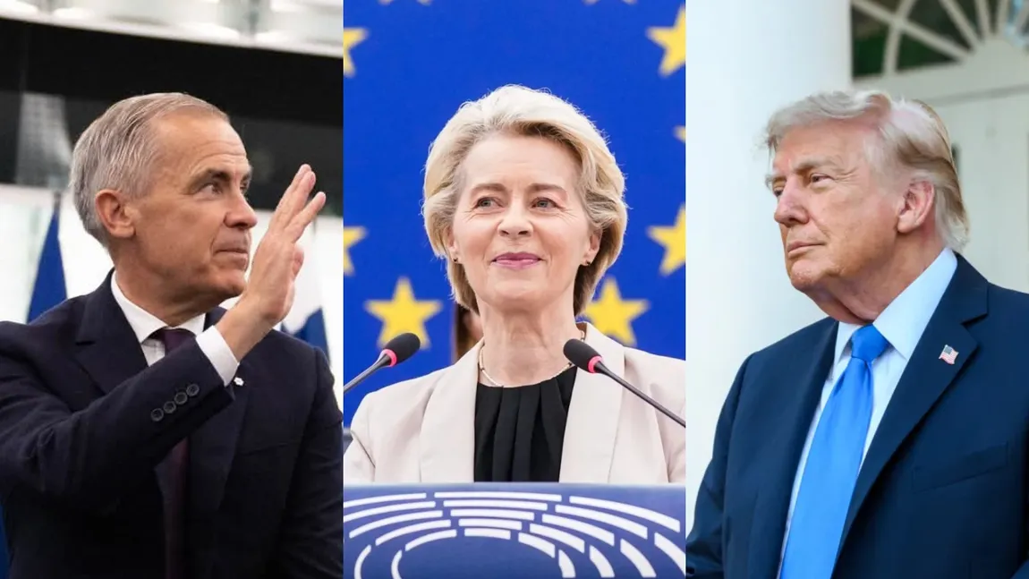 Ursula von der Leyen îi propune Canadei să devină „membru asociat” al UE. Donald Trump avertizează țările europene: „Dacă intenția este rea, vom impune tarife foarte mari asupra Europei”