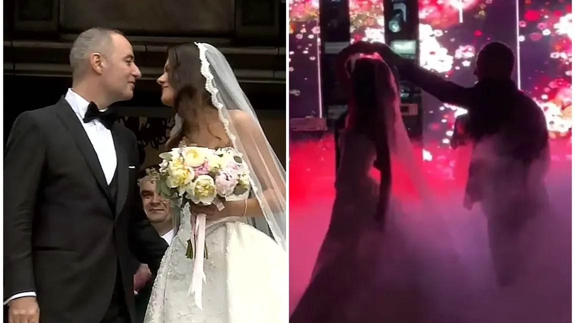 VIDEO Imagini inedite cu Alexandru Nazare și Maria Mihali la petrecerea din pădure. Cum a arătat dansul mirilor
