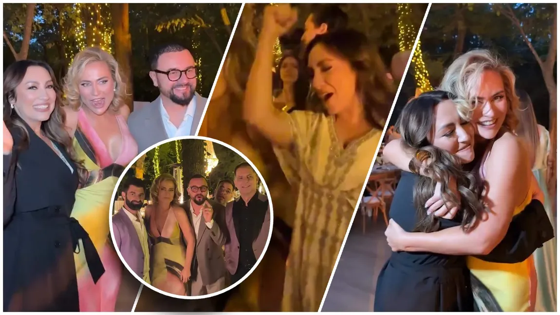 Andra și Cătălin Măruță, apariție de senzație la nunta fiicei Adinei Buzatu. Cum s-au îmbrăcat cei doi la eveniment