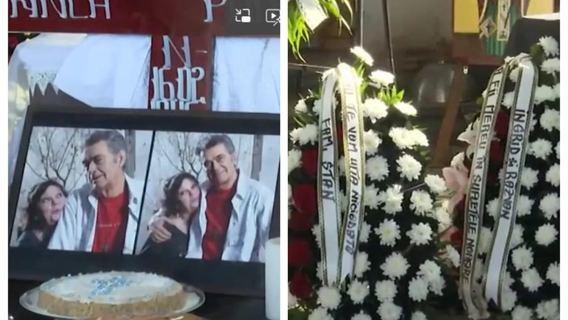 EXCLUSIV Anca Pandrea, condusă pe ultimul drum. Imagini emoționante de la înmormântarea actriței