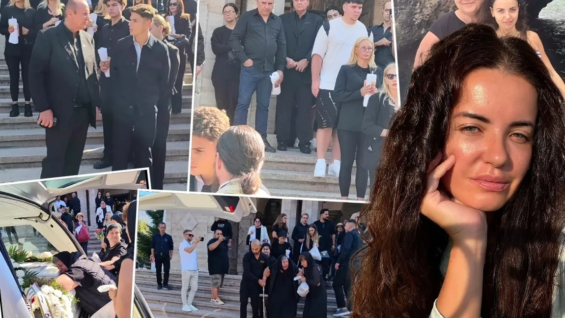 Imagini sfâșietoare de la mormântul Mădălinei Apostol. Familia, prăbușită de durere: mamei vedetei i s-a făcut rău la cimitir