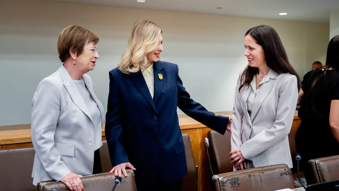 Mirabela Grădinaru, alături de Olena Zelenska la New York la un eveniment inițiat de Prima Doamnă a Ucrainei