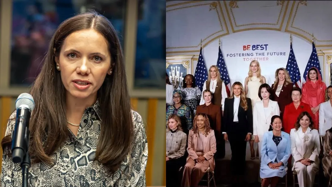 Mirabela Grădinaru, prezentă la prânzul organizat de Melania Trump la New York: „Prezența Primei Doamne a României la acest eveniment internațional reprezintă o expresie a deschiderii țării noastre către dialog”