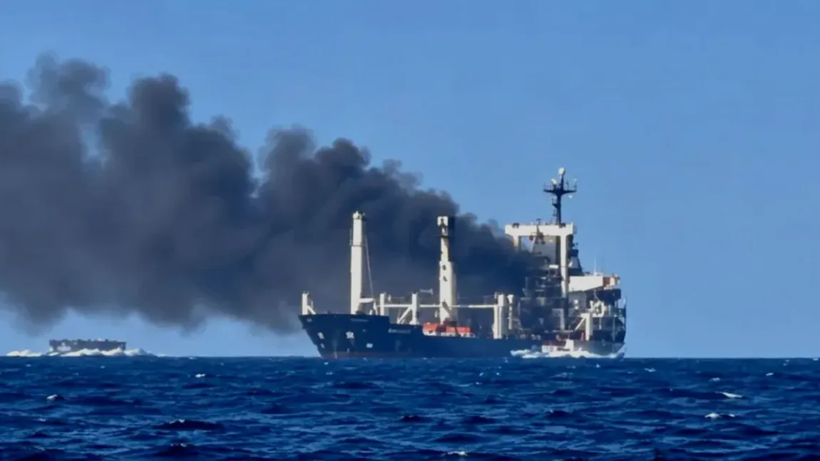 Alte două nave au fost lovite de drone în Marea Neagră. Una dintre ambarcațiuni s-a scufundat