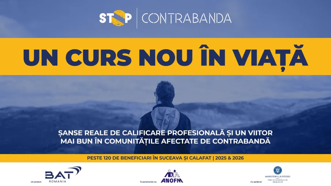 Programul ANOFM - BAT România continuă să genereze oportunități de angajare în comunitățile afectate de contrabandă