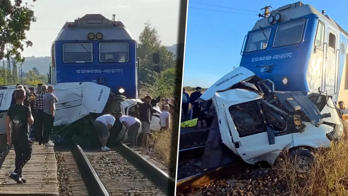 Cine sunt cele 4 victime din tragedia feroviară din județul Galați. Printre persoanele decedate în urma impactului dintre un tren și o autoutilitară se află și un copil de 12 ani. Șoferița luase permisul cu o zi în urmă