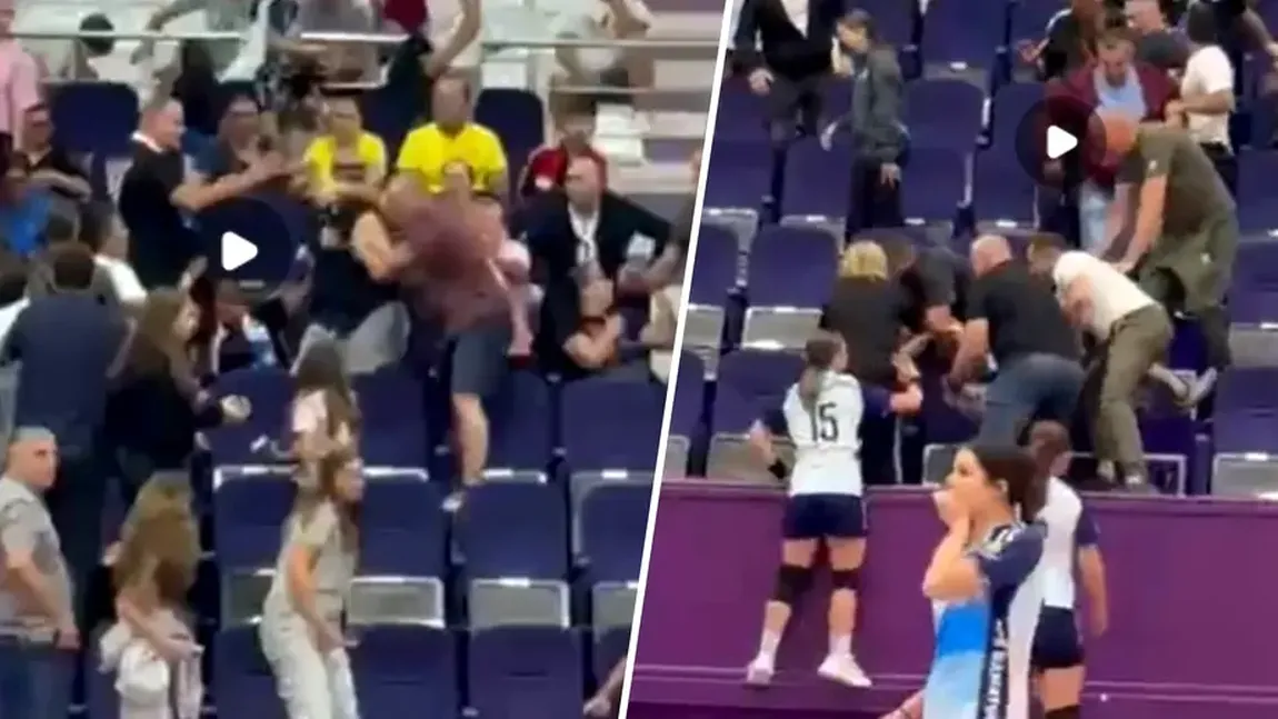 Unul dintre bătăușii de la meciul de handbal de la Timișoara a fost reținut