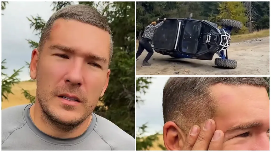 Călin Donca a fost implicat într-un accident. Afaceristul s-a răsturnat cu un vehicul de teren, care este starea sa de sănătate