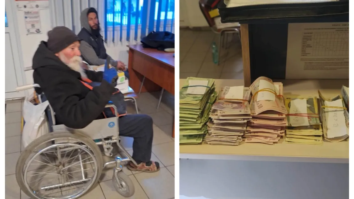 Cine este cerșetorul care a strâns aproape 10.000 de lei de la pelerinii aflați la coadă la moaștele Sfintei Parascheva. Bărbatul are o casă și trei mașini la poartă