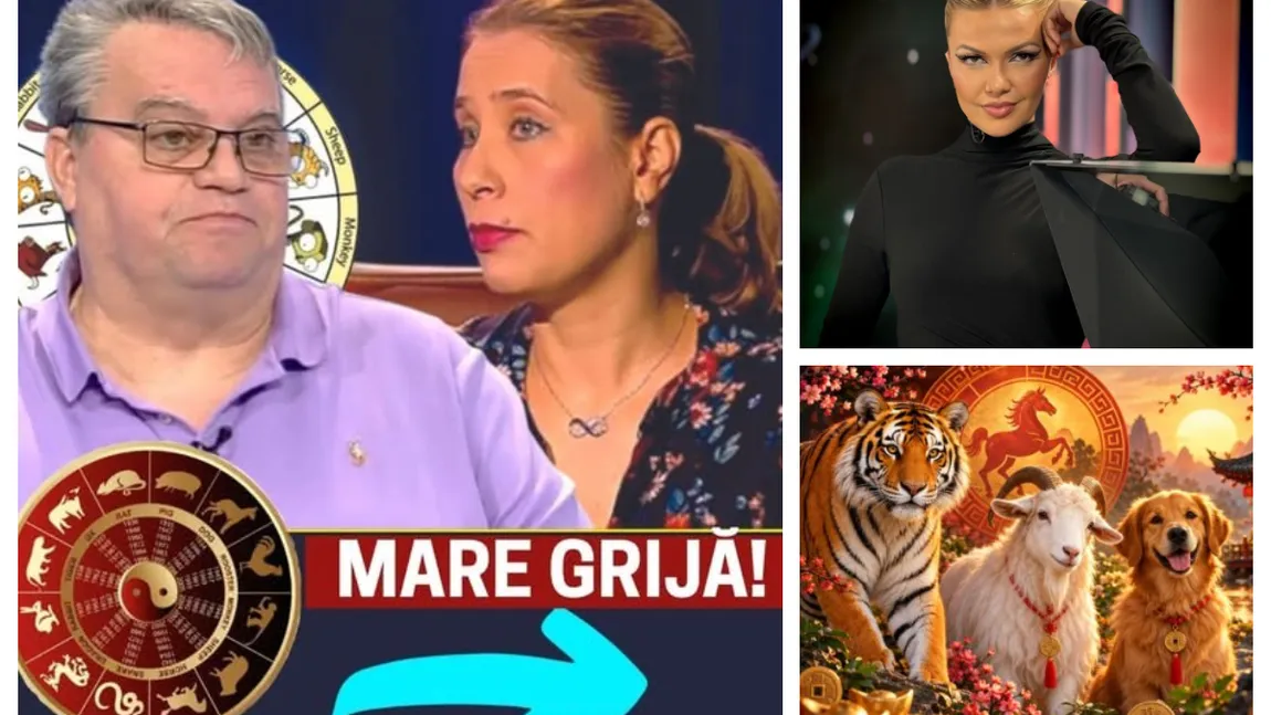 Horoscop chinezesc 2026, cu Alina Bădic, Anca Dimancea şi Marian Golea. Luna Câinelui de Pământ Yang aduce schimbări majore. Zodiile favorizate de noroc și succes și nativii care trebuie să fie în alertă  